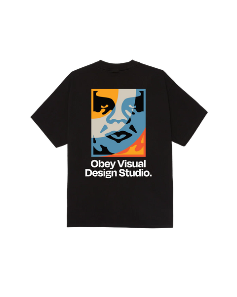 Obey - Visual Design Studio Classic T-Shirt Black