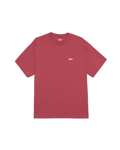 Obey - Peep Hole Classic T-Shirt Red