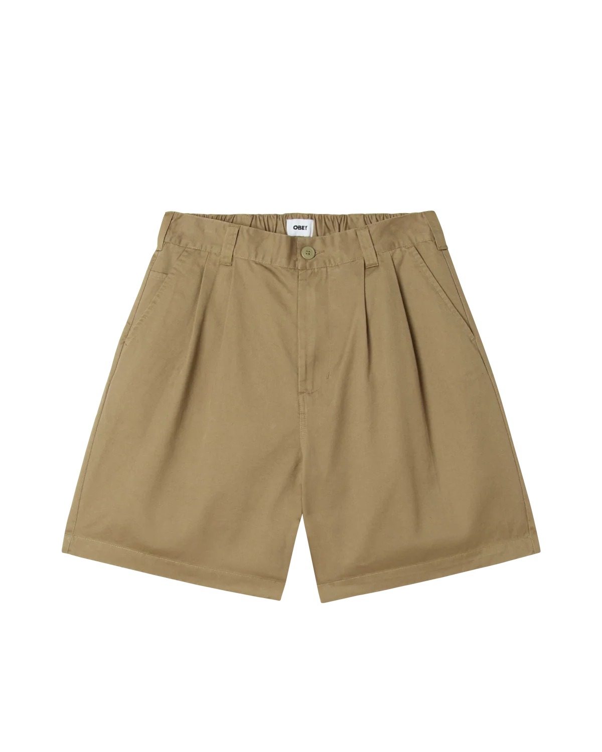 Obey - Foster Pleated Short Khaki