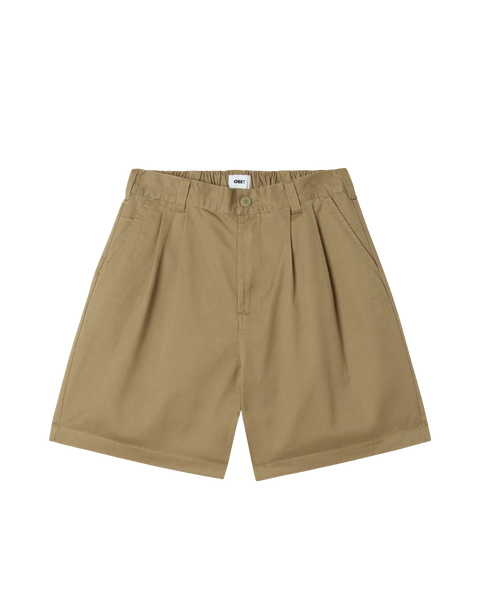 Obey - Foster Pleated Short Khaki