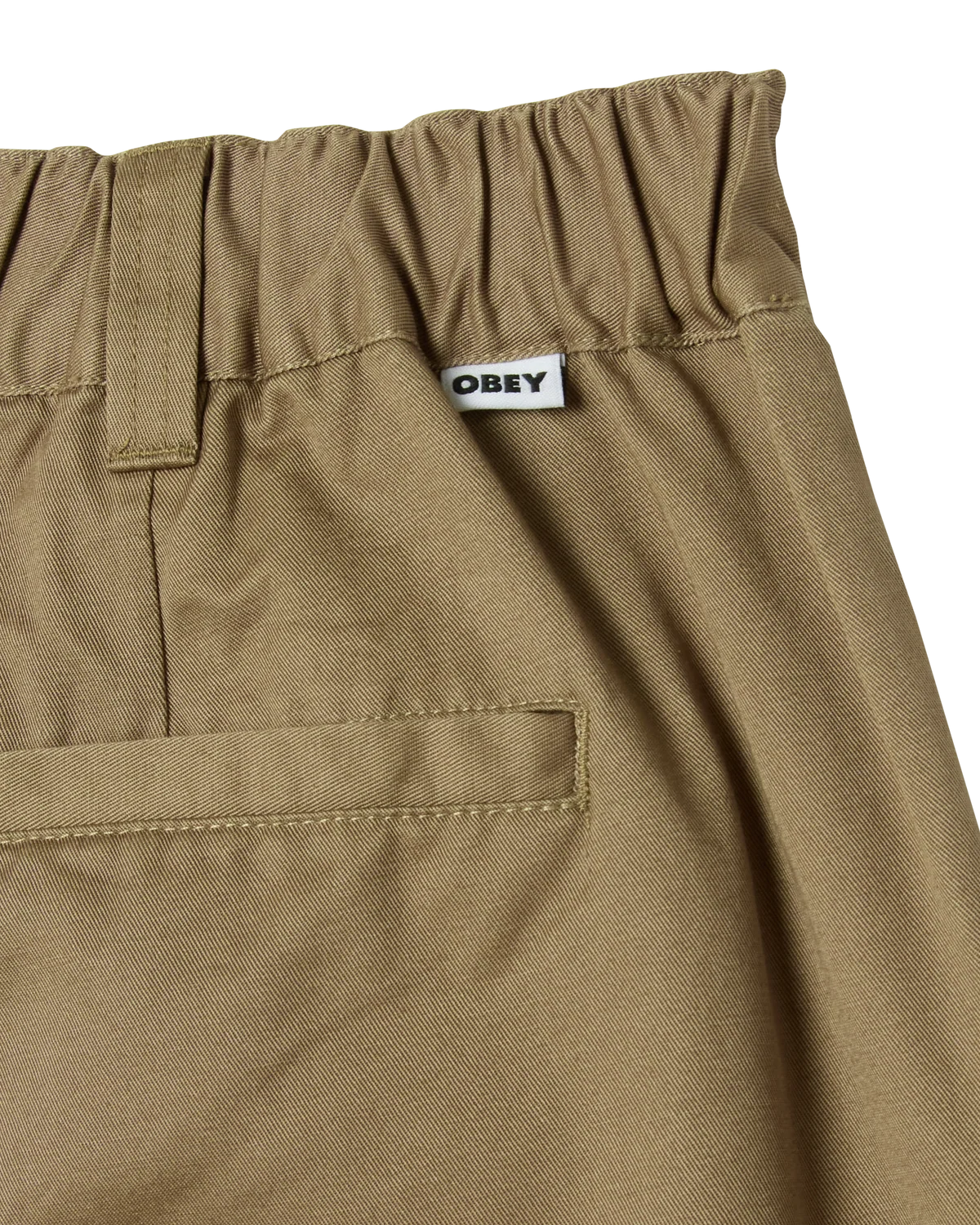 Obey - Foster Pleated Short Khaki