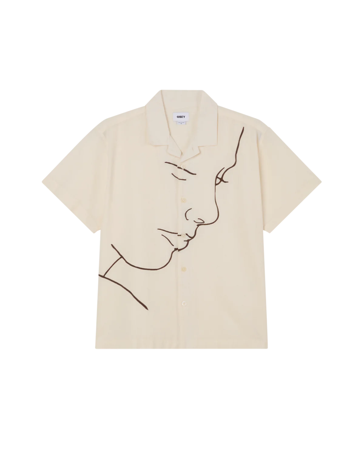 Obey - Frances Woven T-Shirt Unbleached