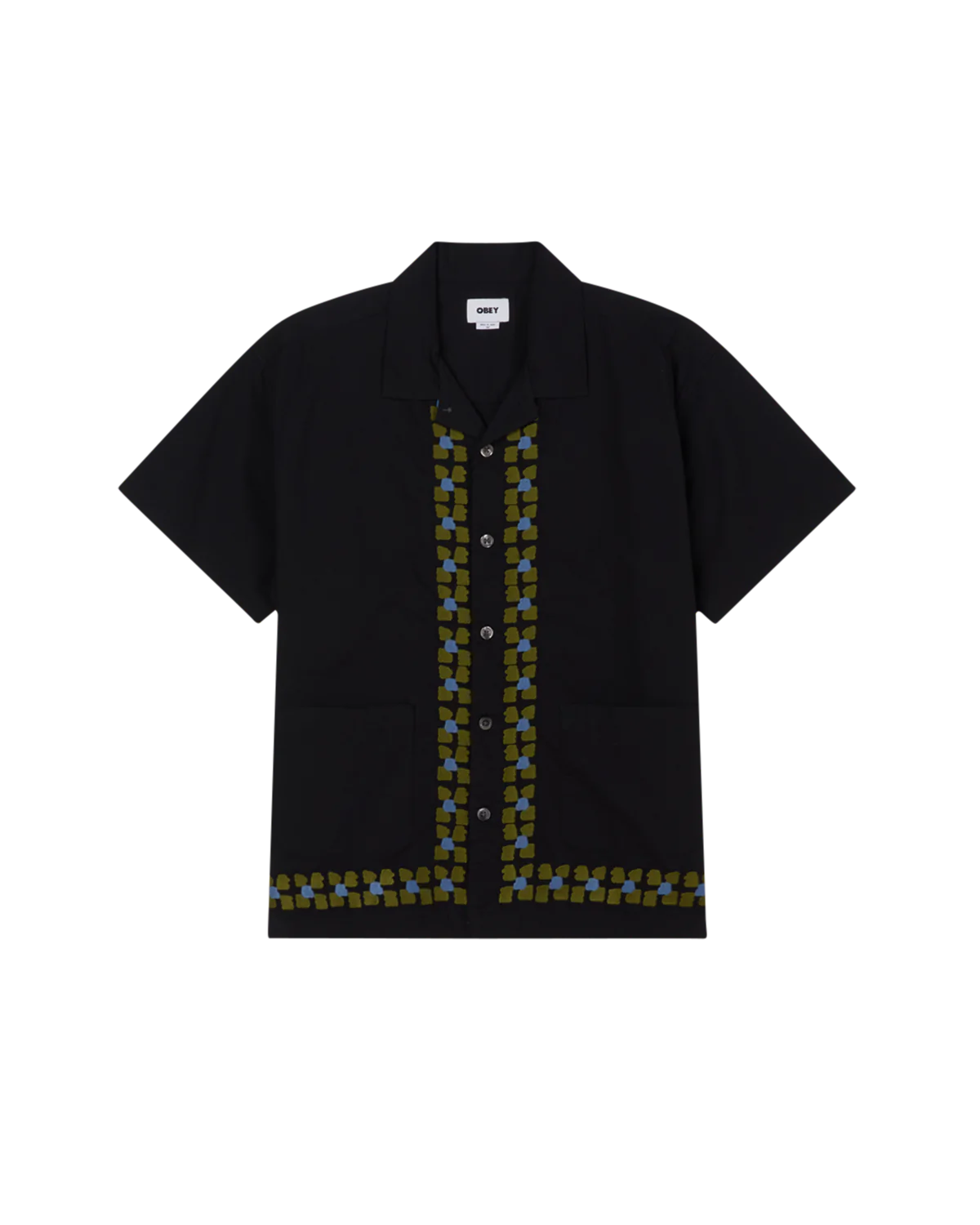 Obey - Ruben Woven Shirt Black Multi