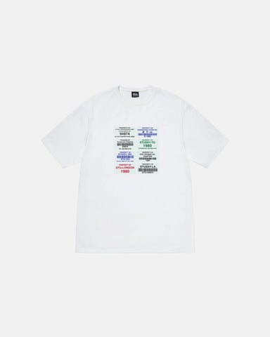 Stussy - Codes Tee ~ White