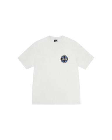 Stussy - Cross Dot Tee ~ White