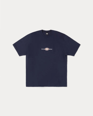 Stussy - Worldwide Dot T-Shirt Navy