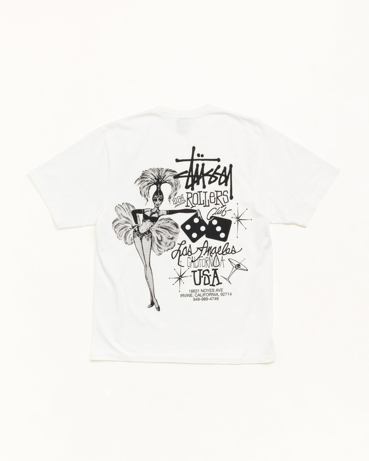 Stussy - High Rollers T-Shirt Natural-1