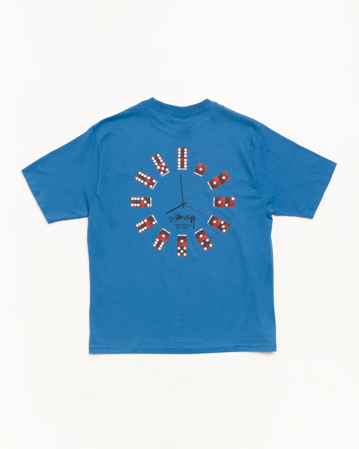 Stussy - Dice Clock T-Shirt Blue-1