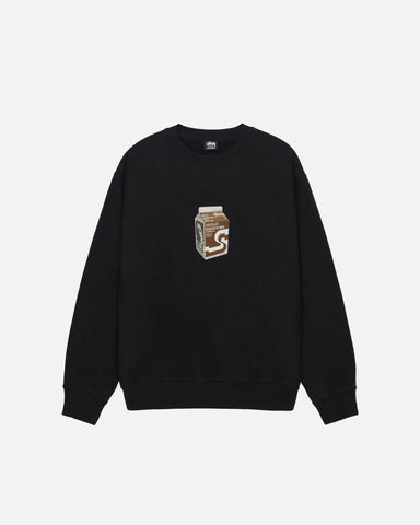 Stussy - Milk Crewneck ~ Black