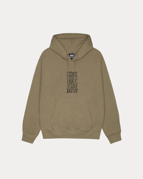 Stussy - Authentic Gear Hoodie Green