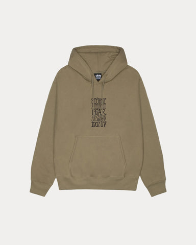 Stussy - Authentic Gear Hoodie Green