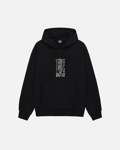 Stussy - Authentic Gear Hoodie Black