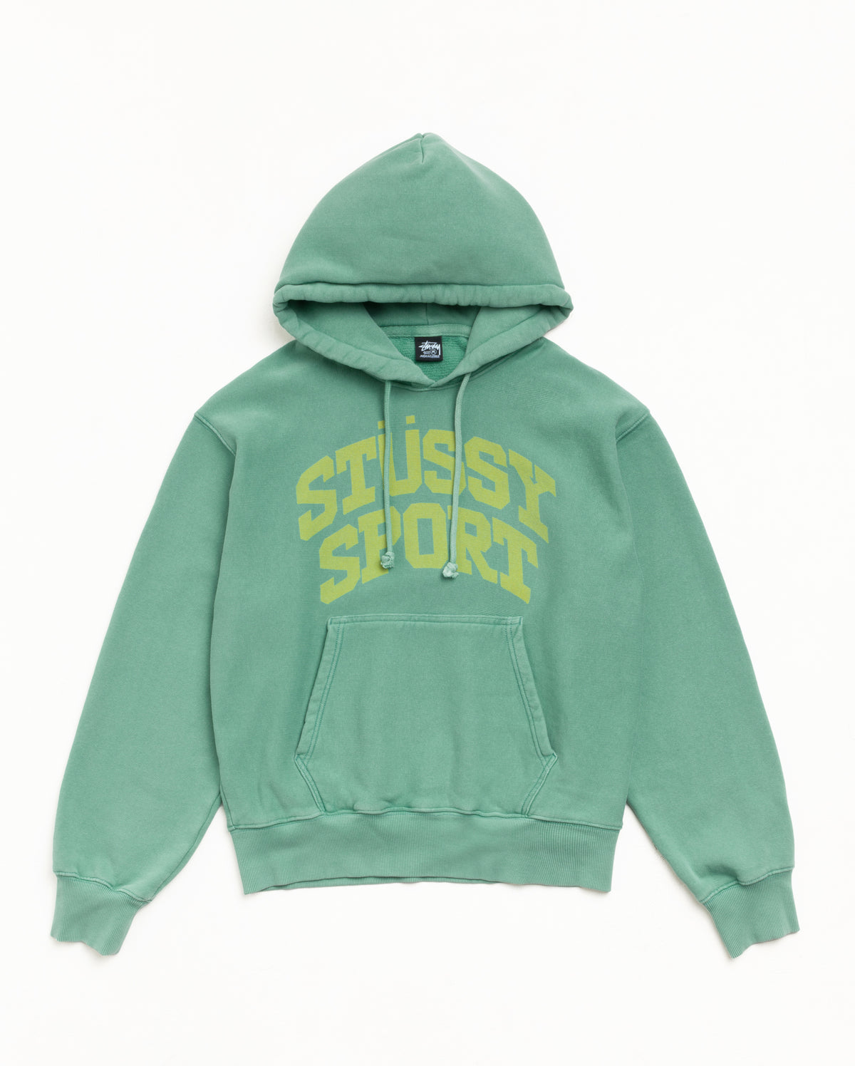 Stussy - Block Sport Hoodie Garment Dyed Arctic-1