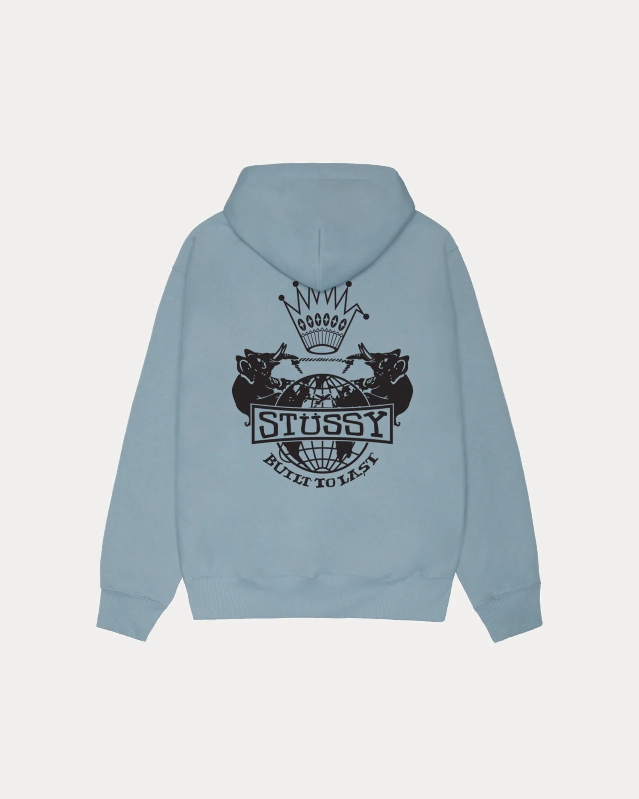 Stussy - Built To Last Zip Hoodie Blue