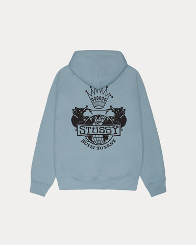 Stussy - Built To Last Zip Hoodie Blue