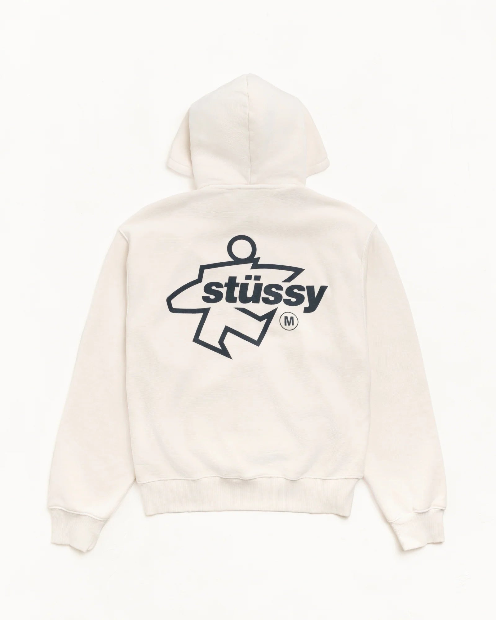 Stussy - Surf Size Zip Hoodie Bone – FLAVOUR '99 Stussy - Surf Size Zip Hoodie Bone – FLAVOUR '99