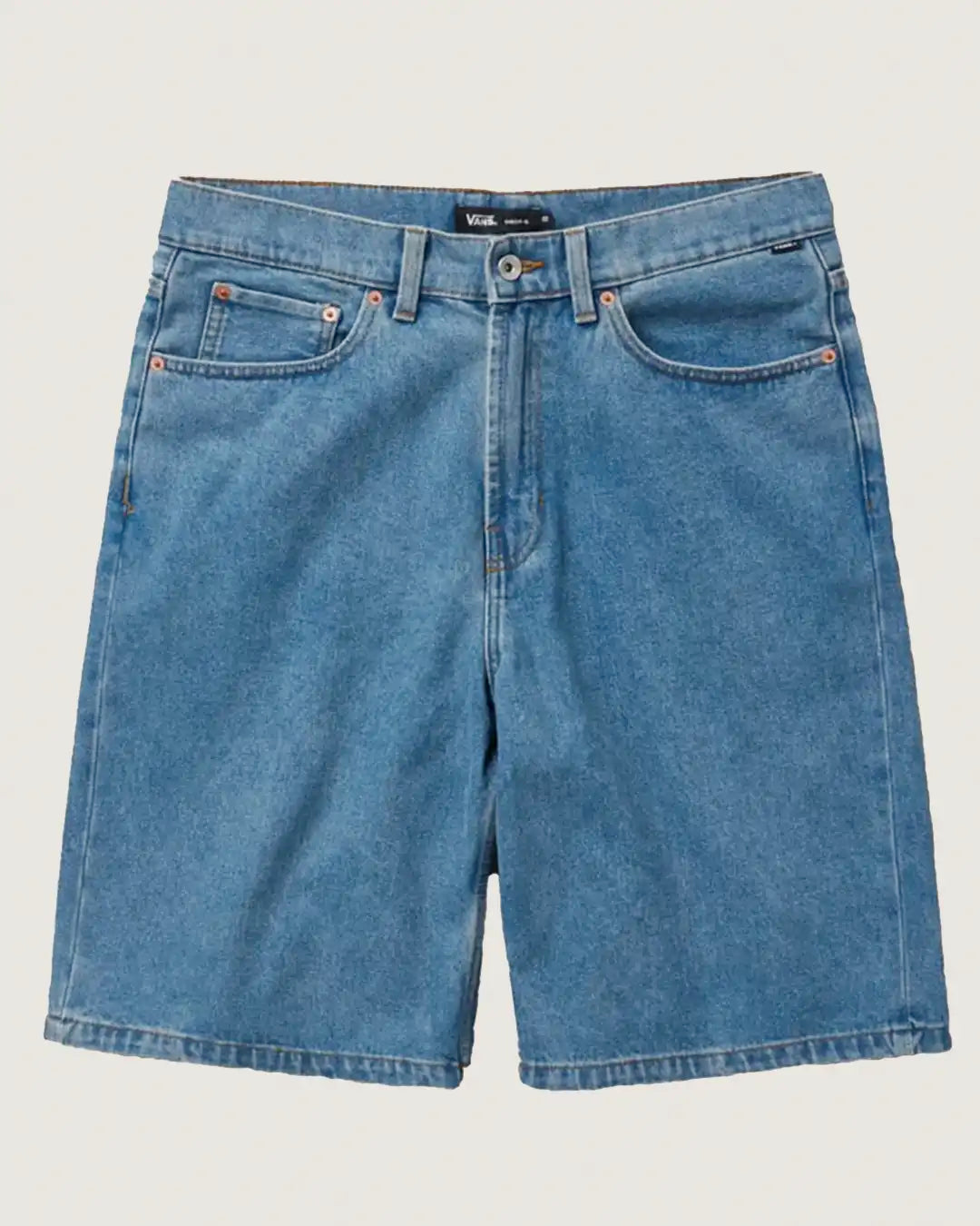 Vans Check-5 Baggy Denim Short - Stonewash Blue