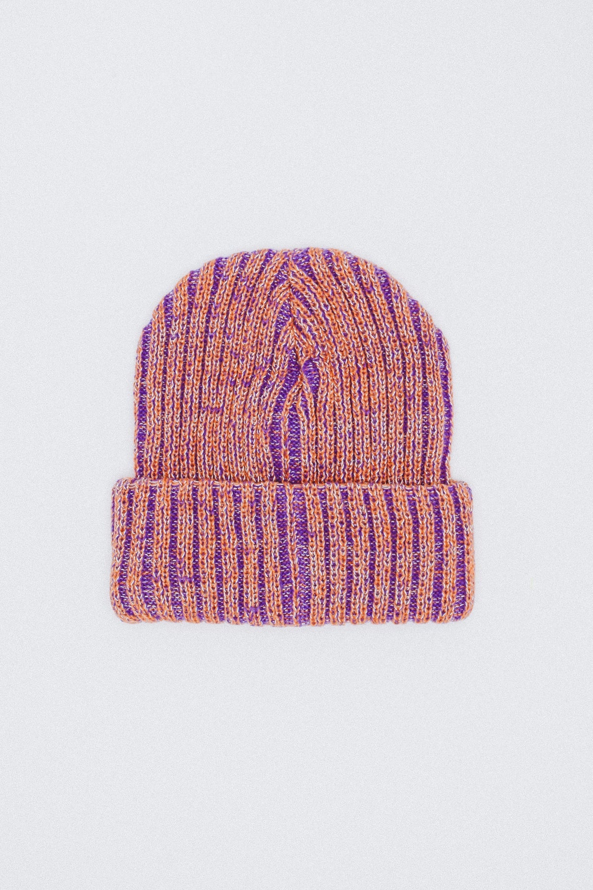 Fucking Awesome - Reflective Stripe Beanie Orange/Purple-3