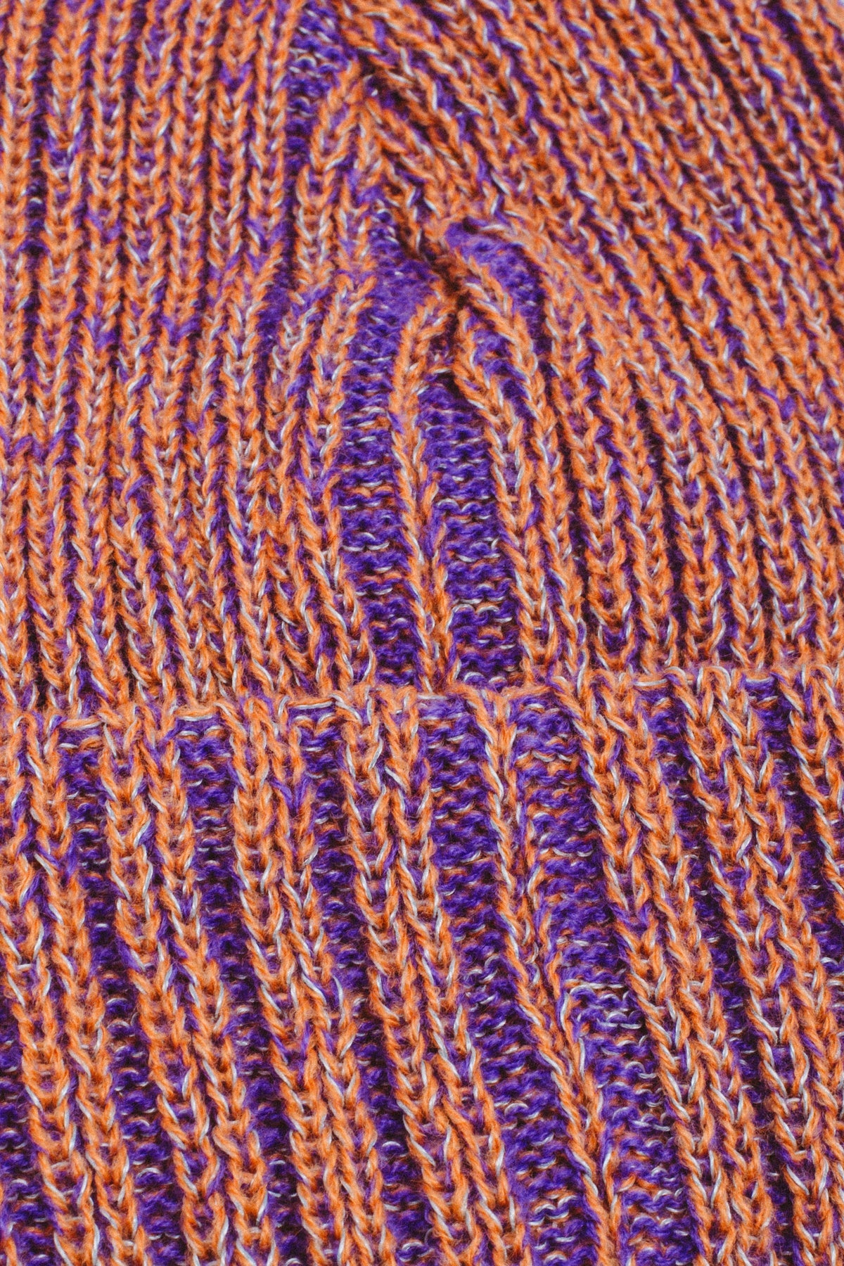 Fucking Awesome - Reflective Stripe Beanie Orange/Purple-4