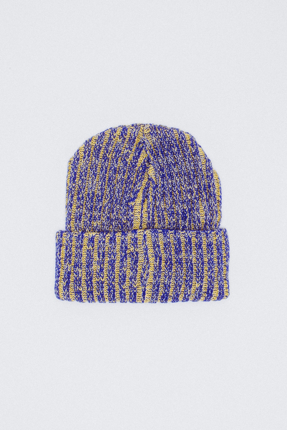 Fucking Awesome - Reflective Stripe Beanie Yellow/Blue-3