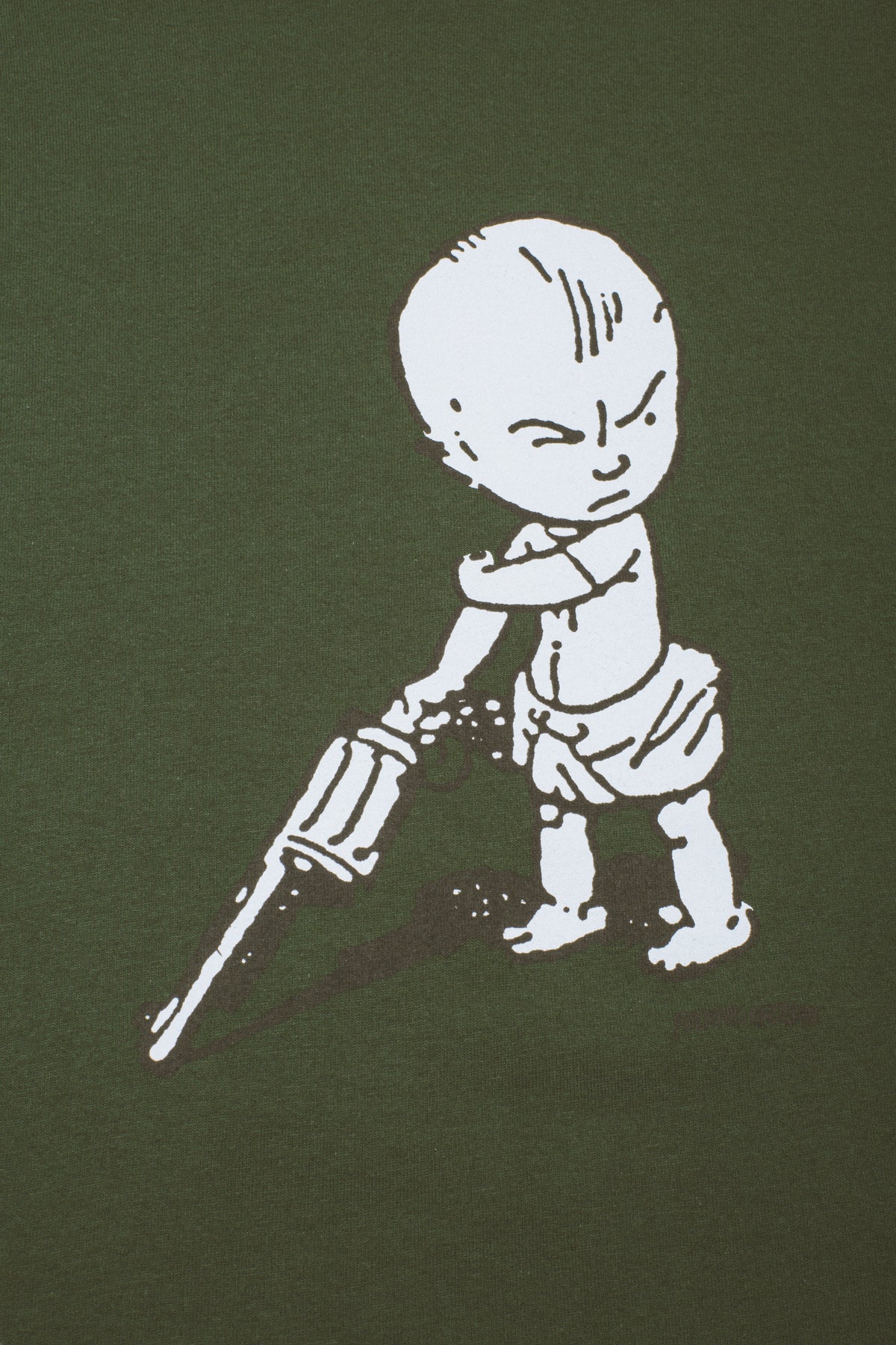 Fucking Awesome - Gun Baby T-Shirt Forest Green-2
