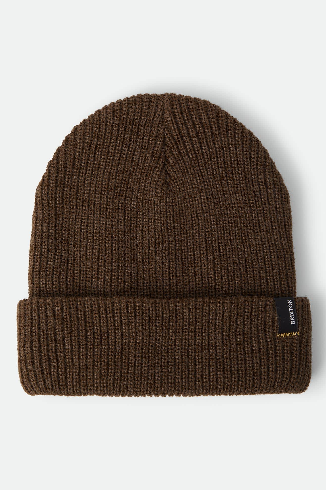 Brixton - Heist Beanie Walnut Brown-1