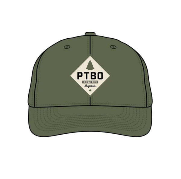 PTBO - Adjustable Diamond Patched Hat