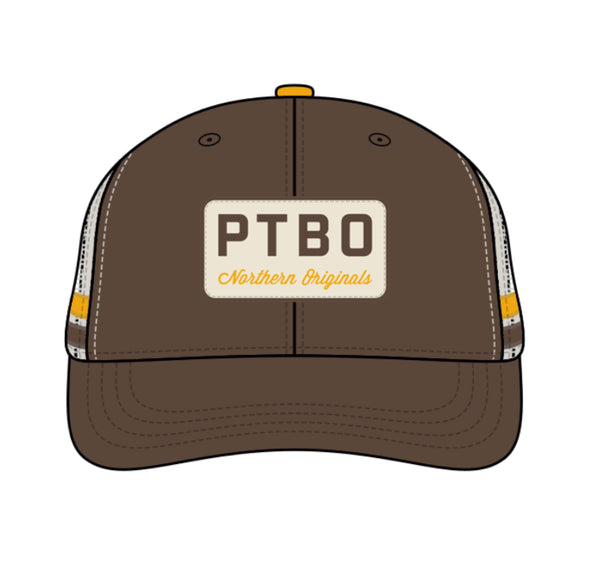 PTBO - Striped Trucker Hat