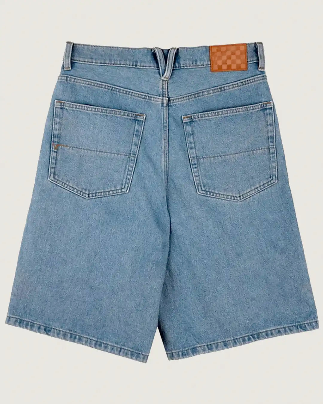 Vans Check-5 Baggy Denim Short - Stonewash Blue