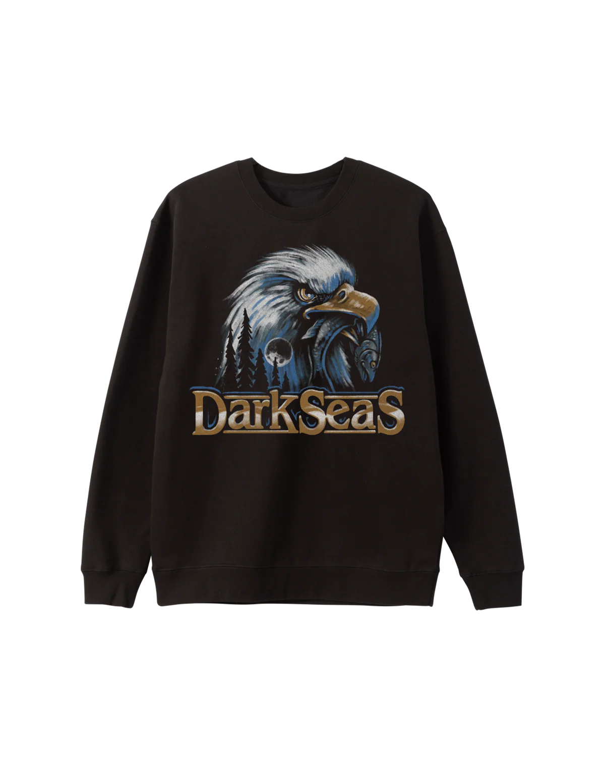 Dark Seas - Freedom Call Crewneck Black-1