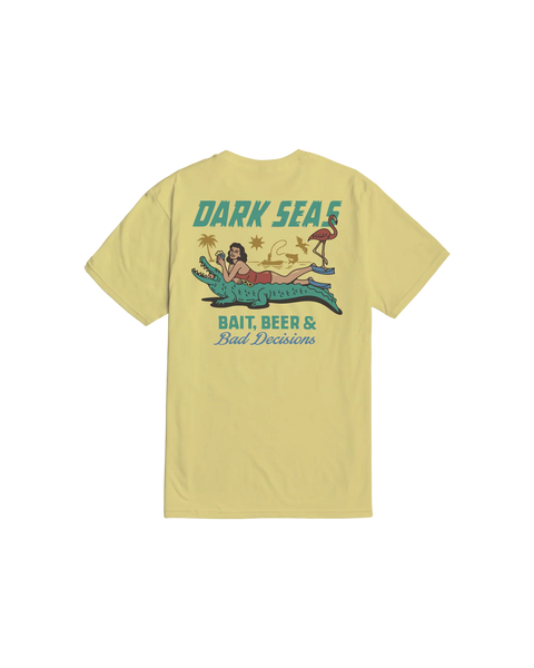 Dark Seas - Bad Decisions Premium T-Shirt Yellow