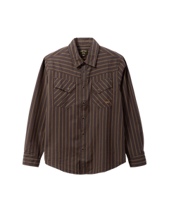 Dark Seas - Kimbro Woven Shirt Brown