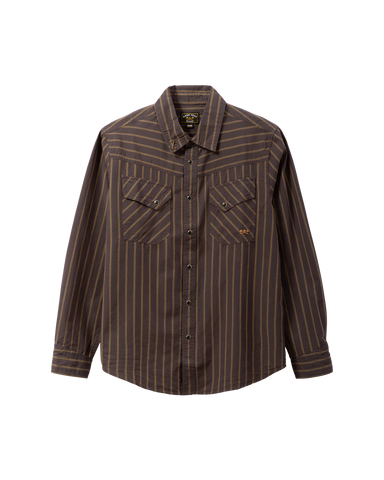Dark Seas - Kimbro Woven Shirt Brown