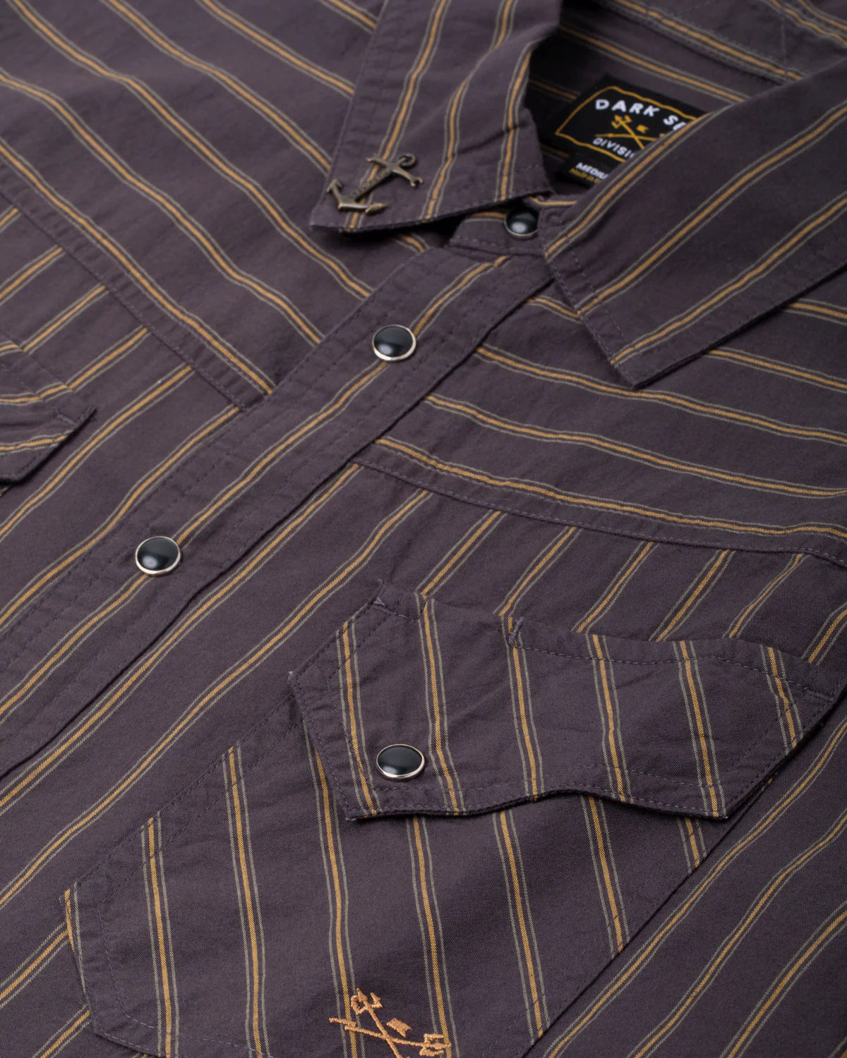 Dark Seas - Kimbro Woven Shirt Brown-4