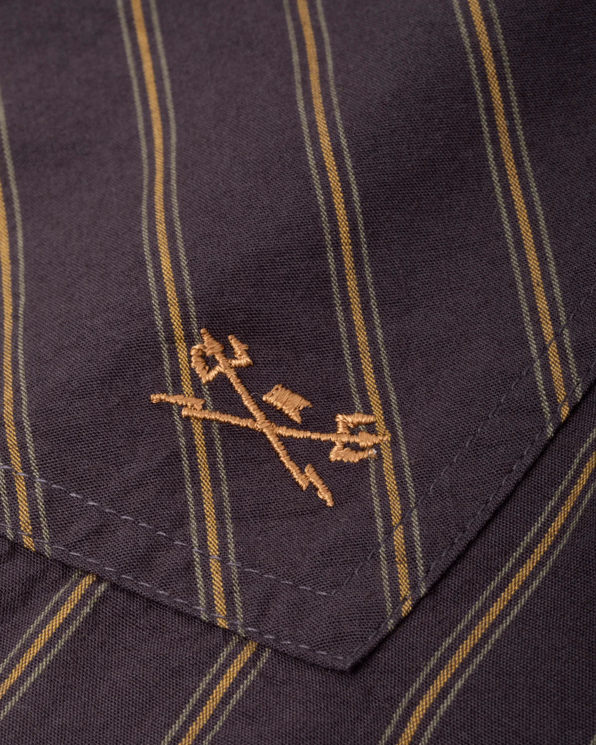 Dark Seas - Kimbro Woven Shirt Brown-6