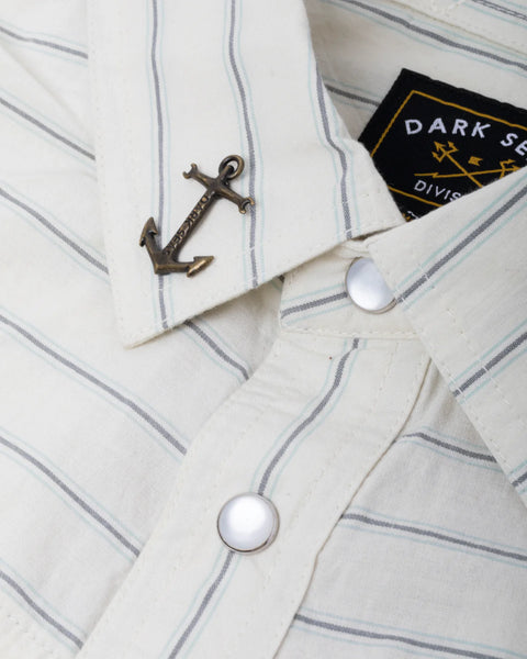 Dark Seas - Kimbro Woven Shirt Grey
