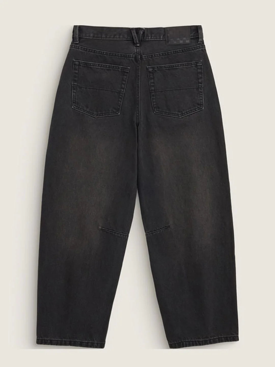 Vans - W Check 5 Mid Rise Barrel Jeans Washed Black