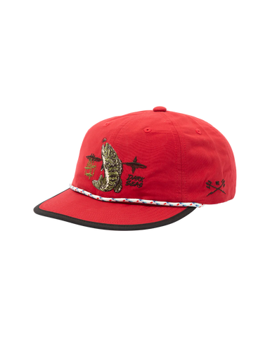 Dark Seas - Striper Hat Red
