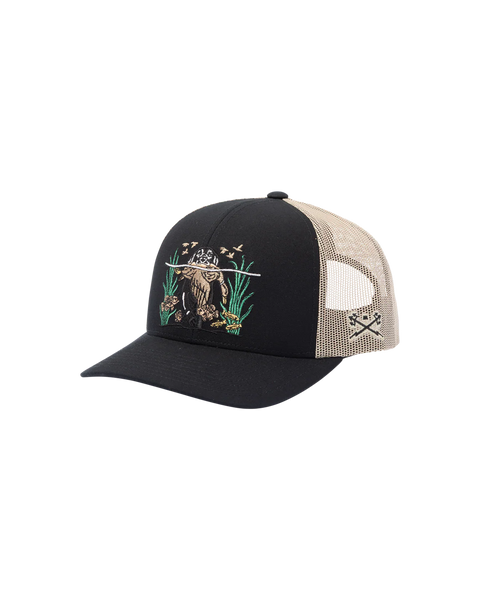 Dark Seas - Bashford Hat Black/Khaki