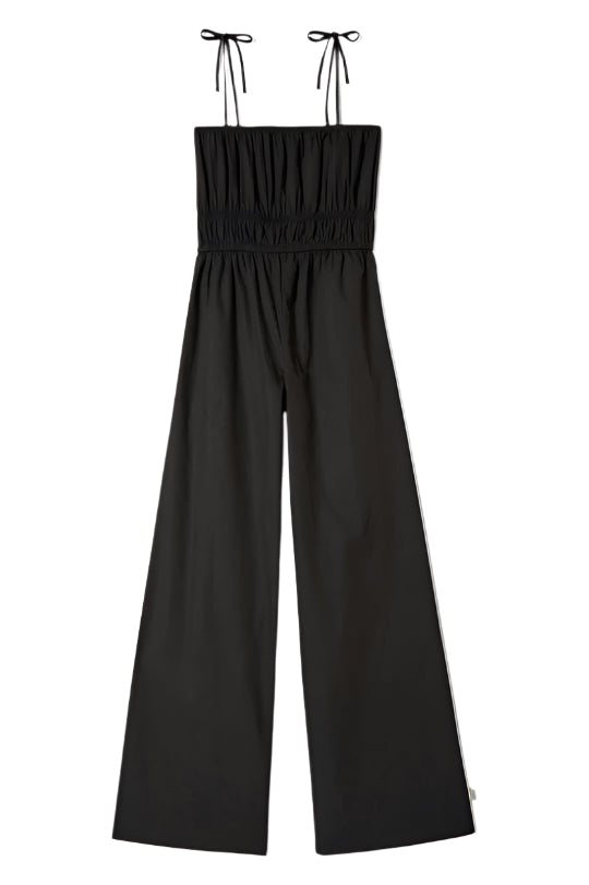 Brixton - W Eden Smocked Jumpsuit Black
