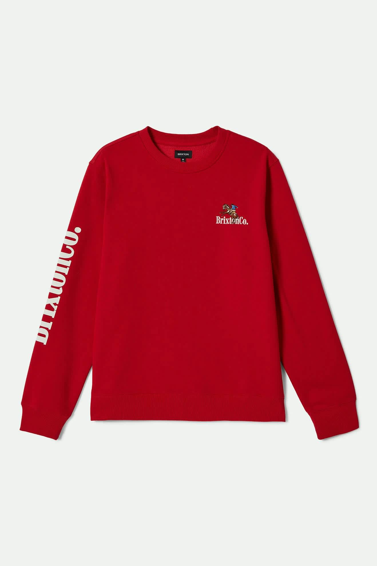Brixton - Inwood Crew ~ Crimson