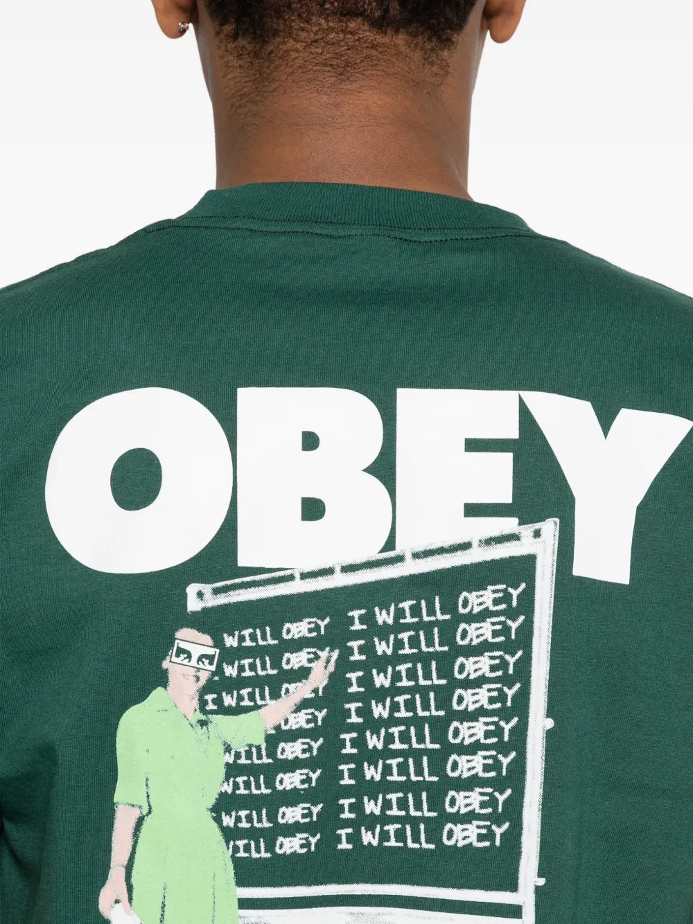 Obey - I Will Obey T-Shirt Green