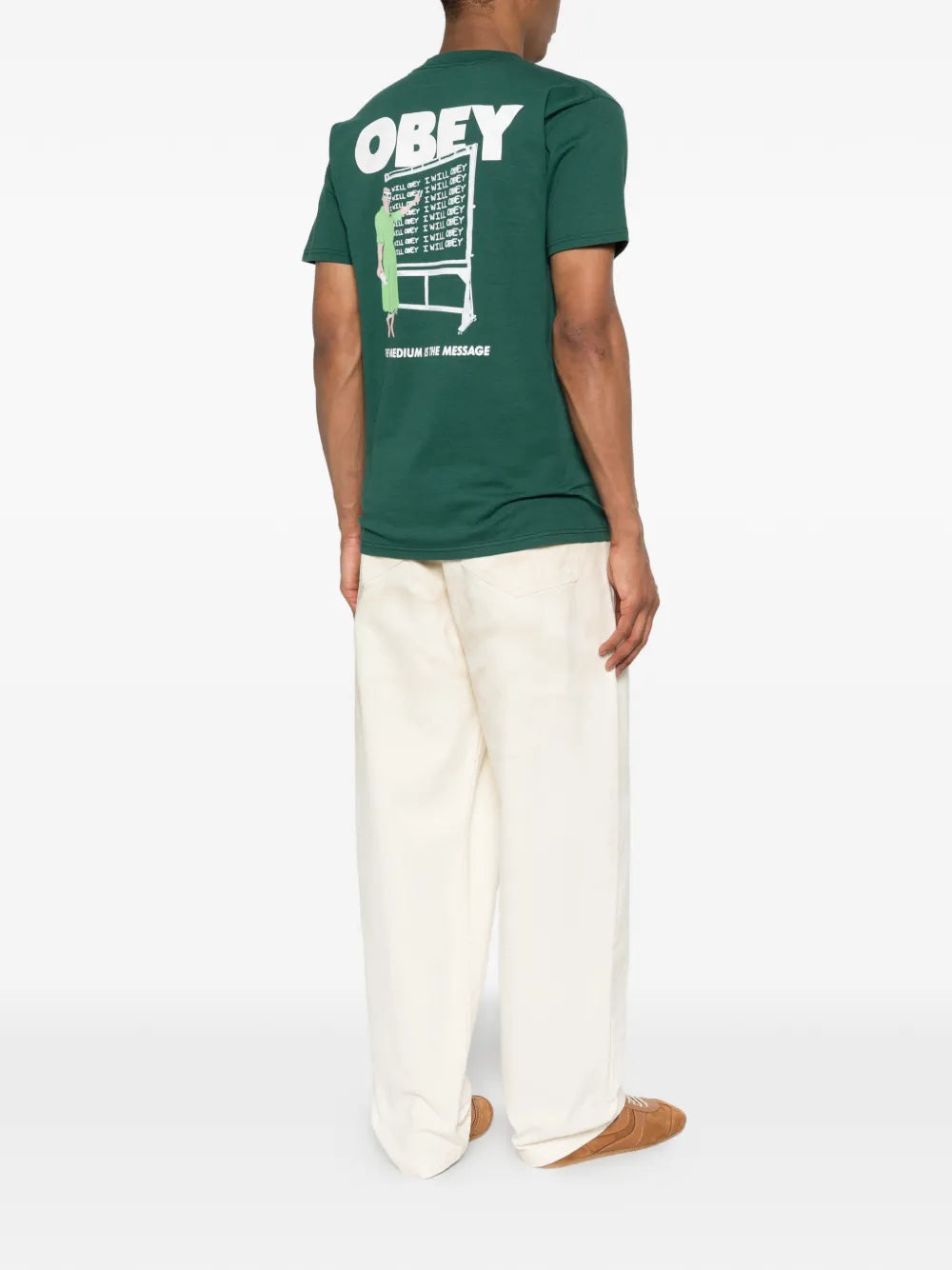 Obey - I Will Obey T-Shirt Green