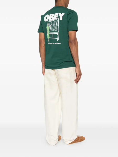 Obey - I Will Obey T-Shirt Green