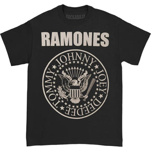 Music Tee - Ramones; Distressed Seal