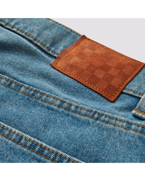 Vans Check-5 Baggy Denim Short - Stonewash Blue