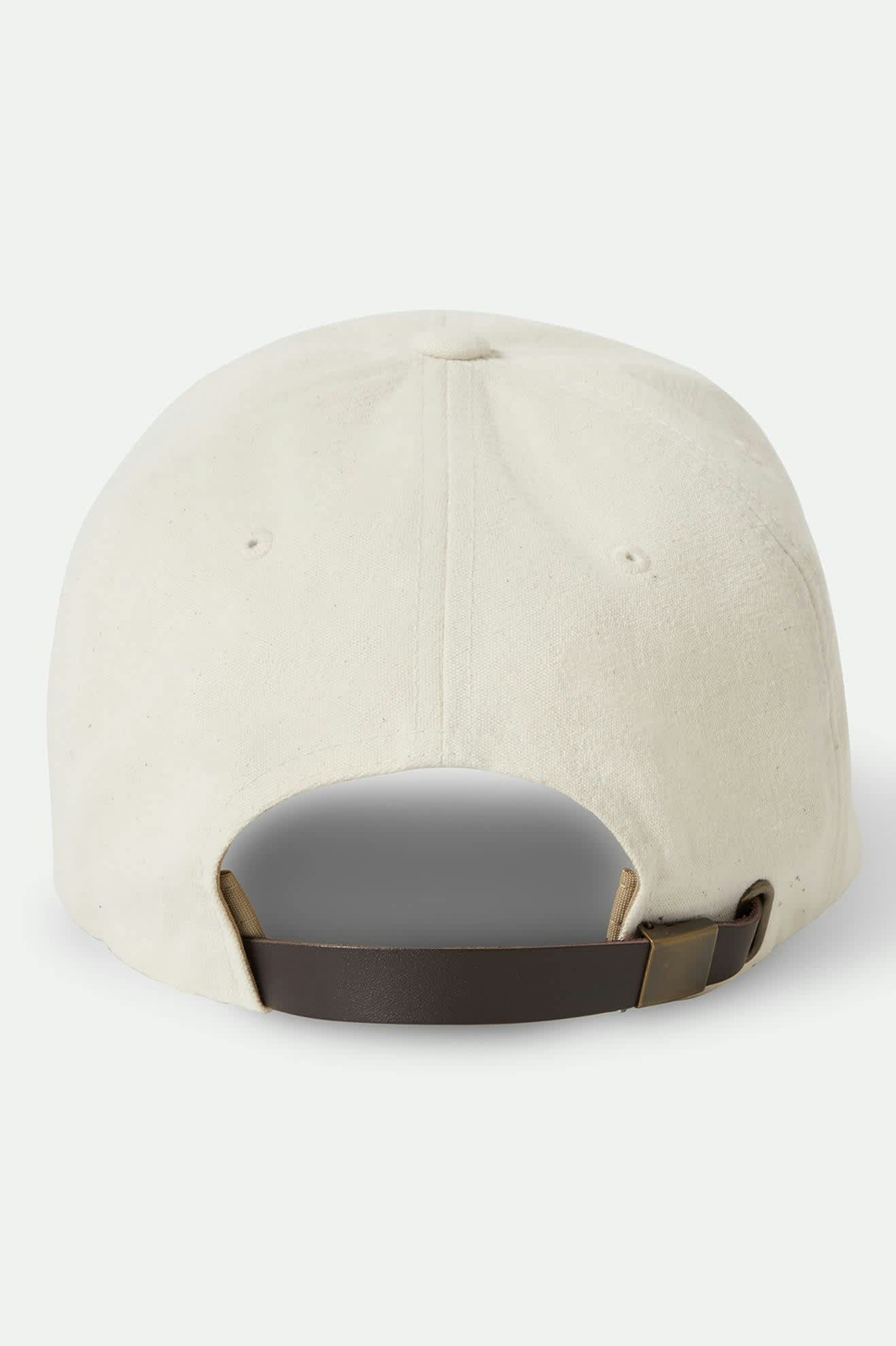 Brixton - Big B Adjustable Hat White Canvas