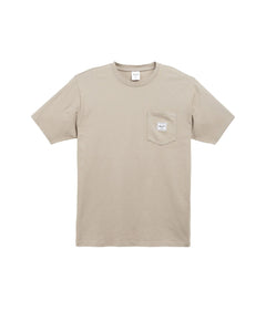 Herschel - Pigment Dye Pocket Tee ~ Abbey Stone