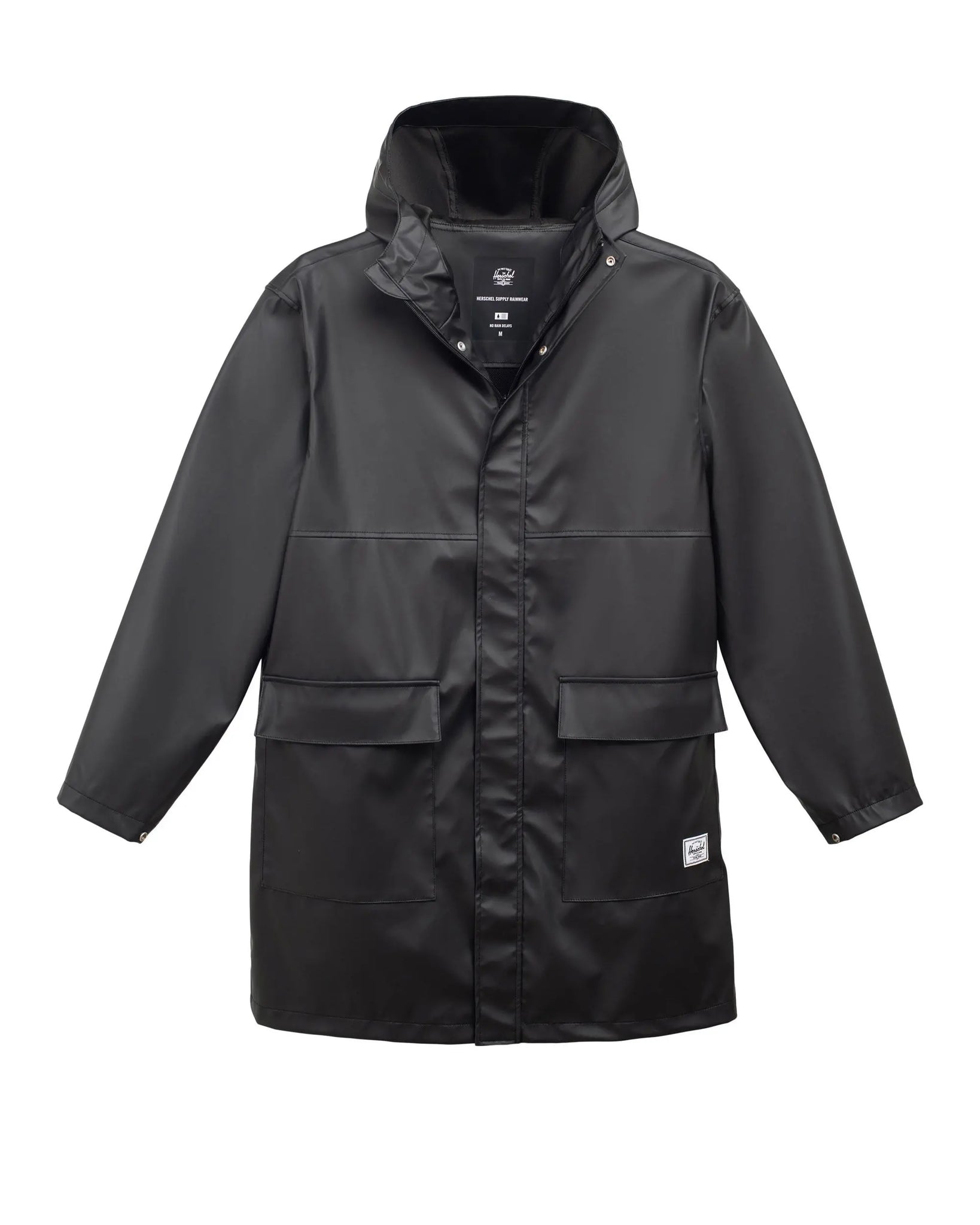 Herschel - Long Classic Rain Jacket ~ Black