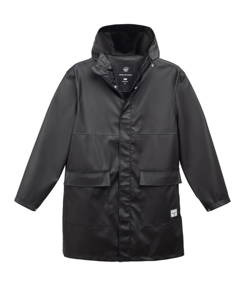 Herschel - Long Classic Rain Jacket ~ Black